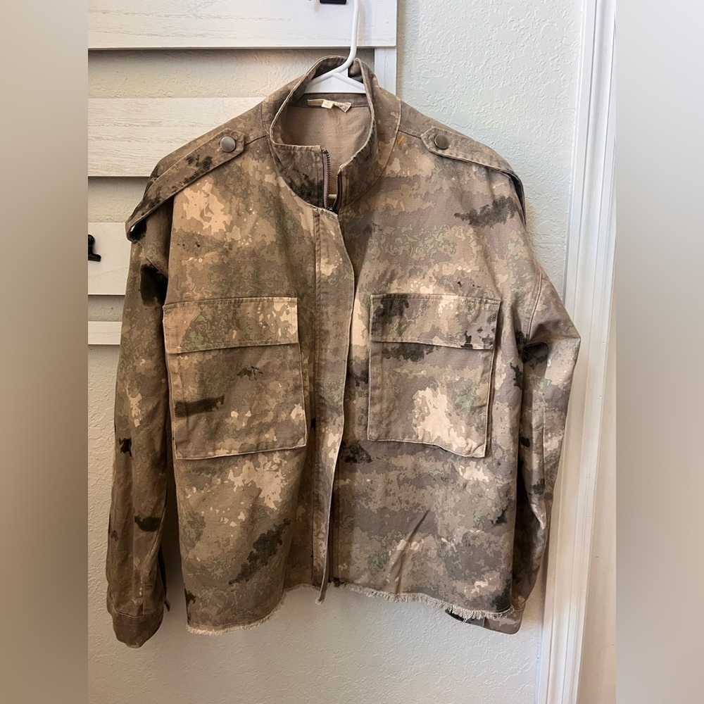 Mystree Women’s Camouflage Jacket Style #18499